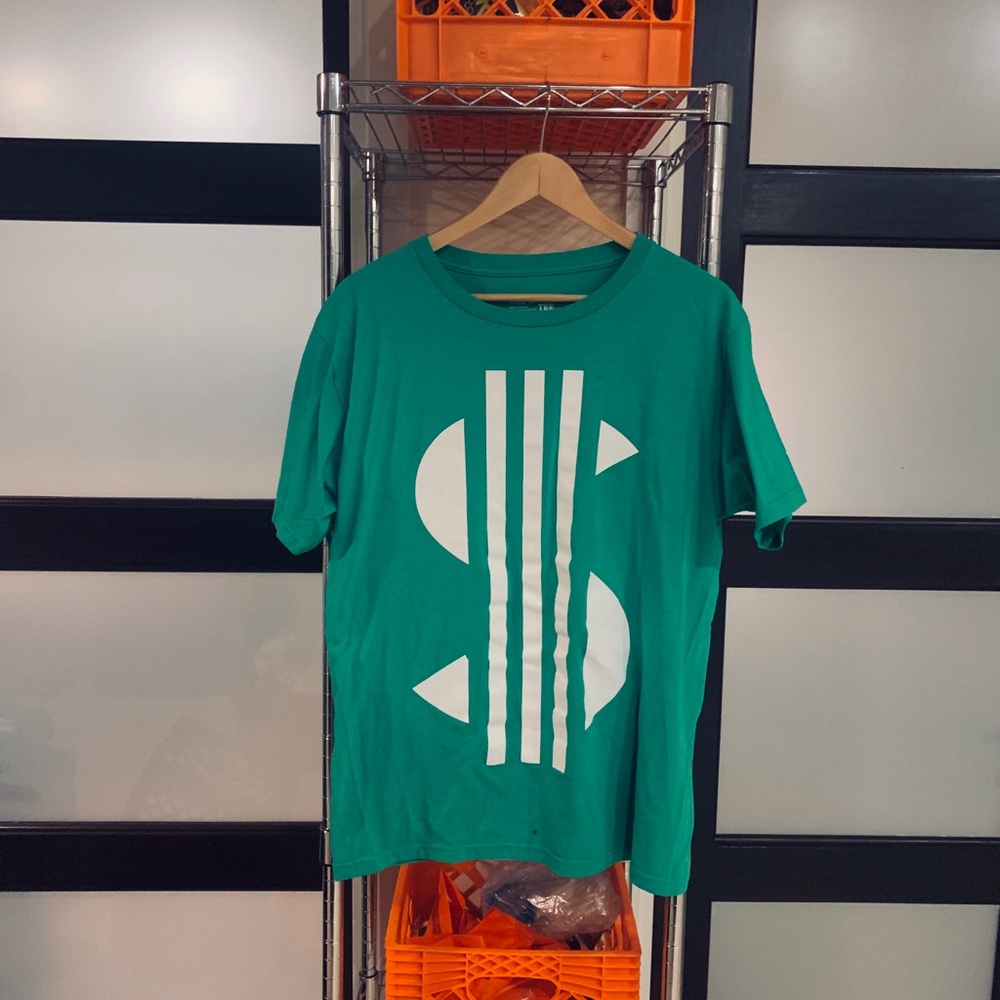 Adidas deadstock green for the money T